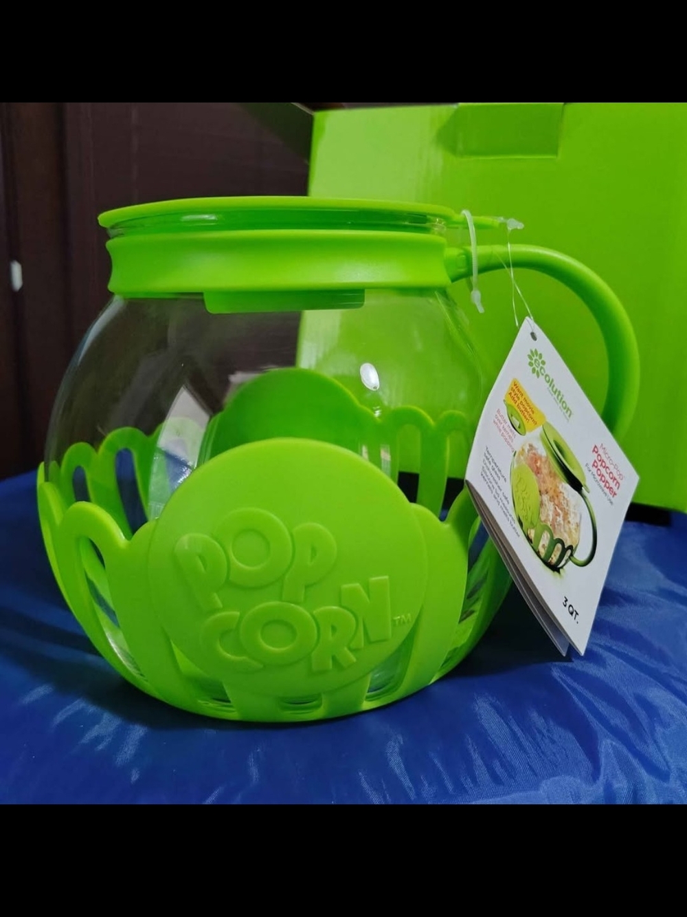 Ecolution Micro-Pop Popcorn Popper - Green - Picture 2 of 3